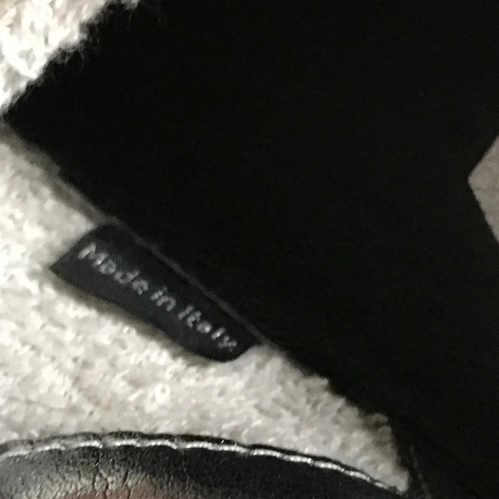 P448  John Cowiena black spots calf hair sneakers EXCELLENT!!!!!! - Picture 7 of 9